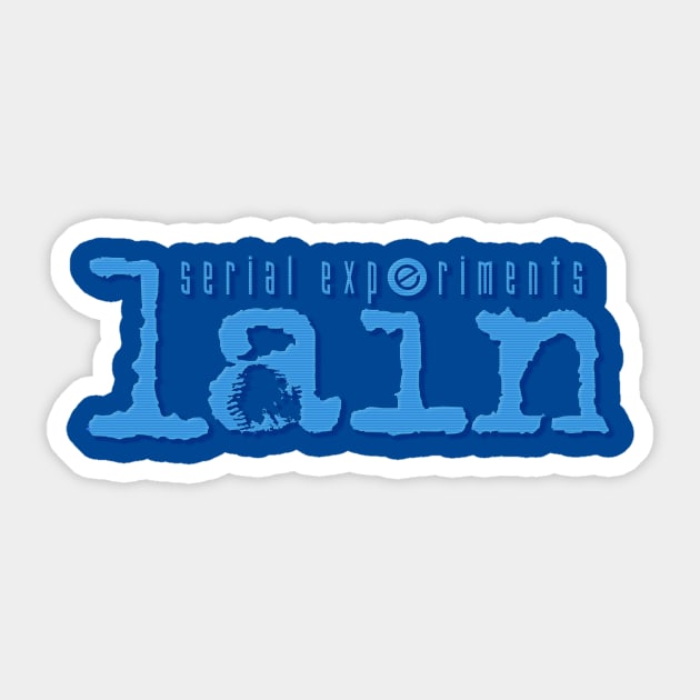 Lain serial experimEnts Sticker by Lucile